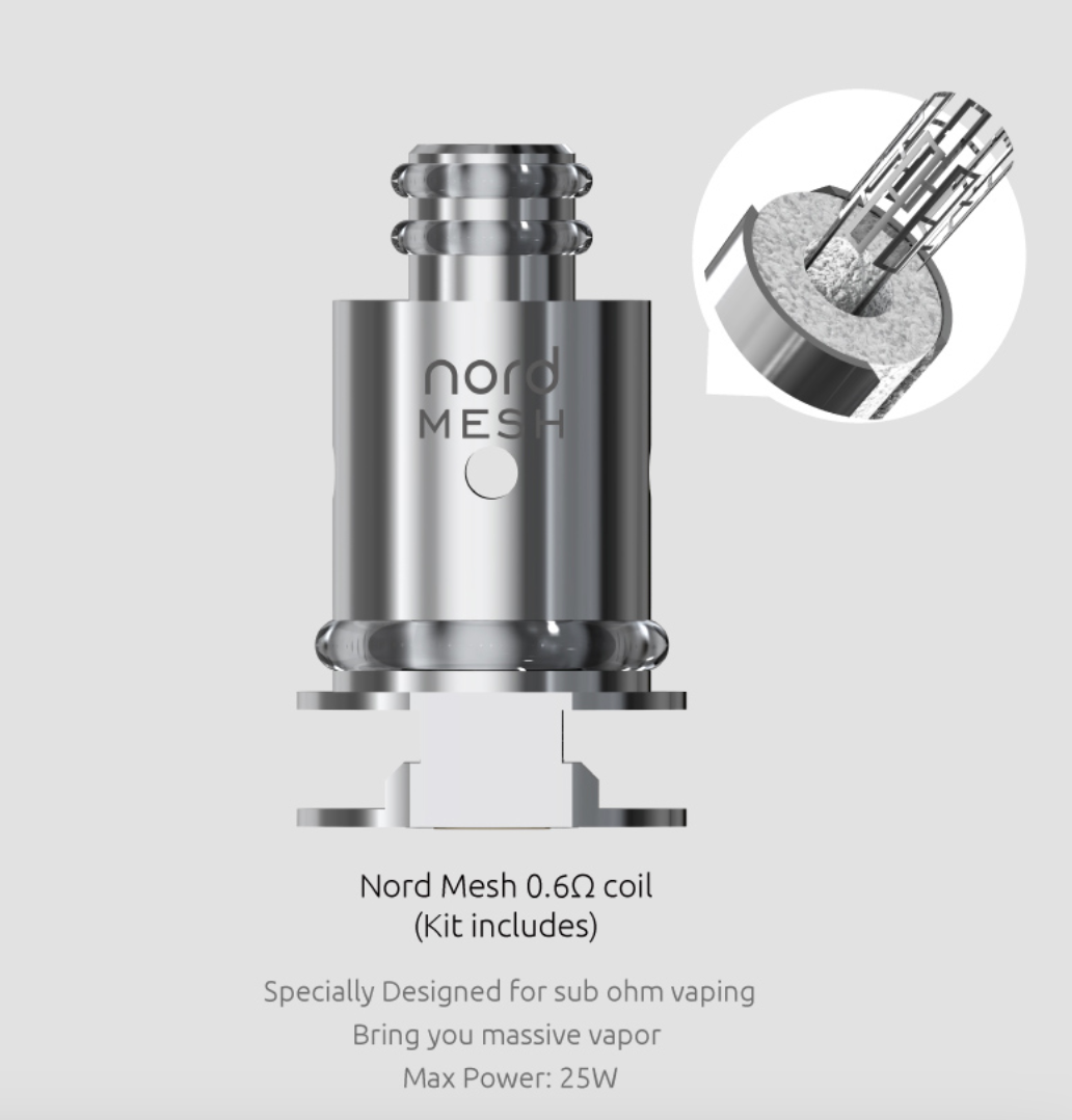 Smok Nord Mesh Coils