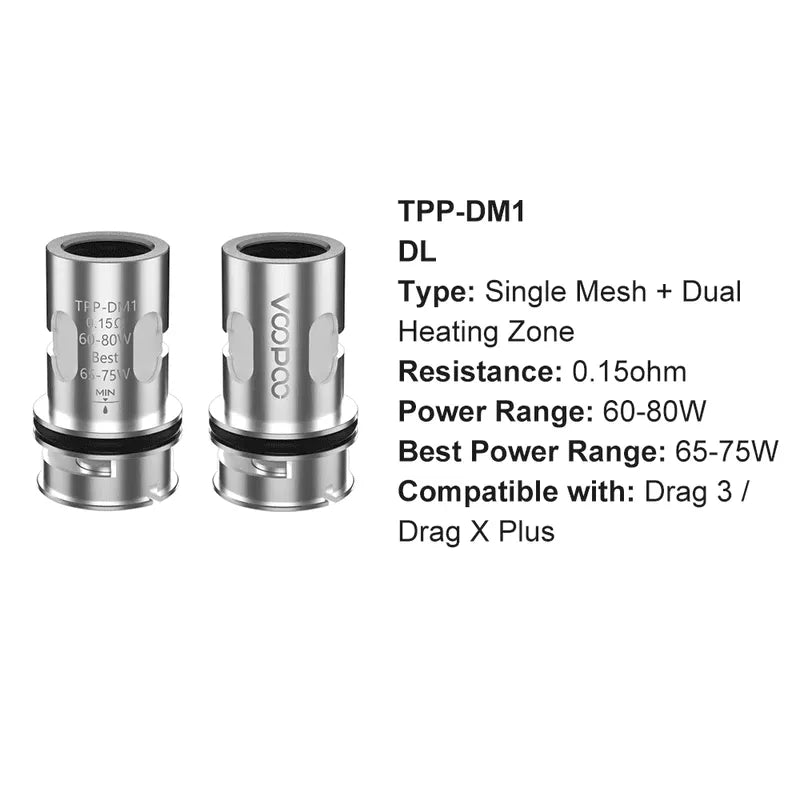 TPP DM1 Coils