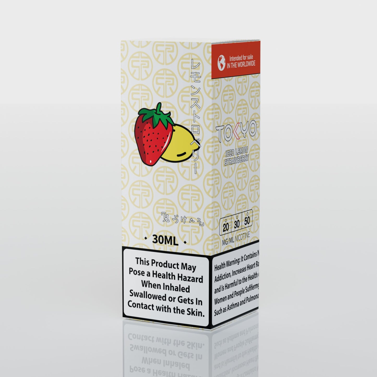 Tokyo Classic Series – Iced Lemon Strawberry 30ml