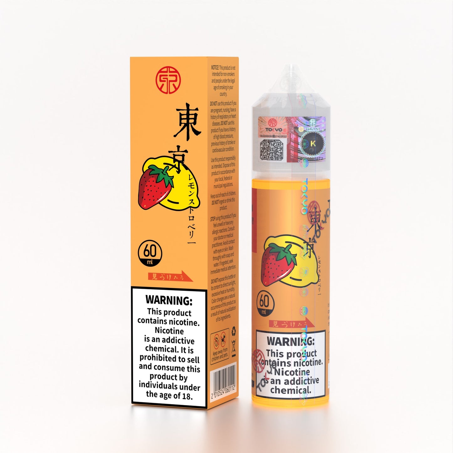 Tokyo Classic Series - Iced Lemon Strawberry 60ml