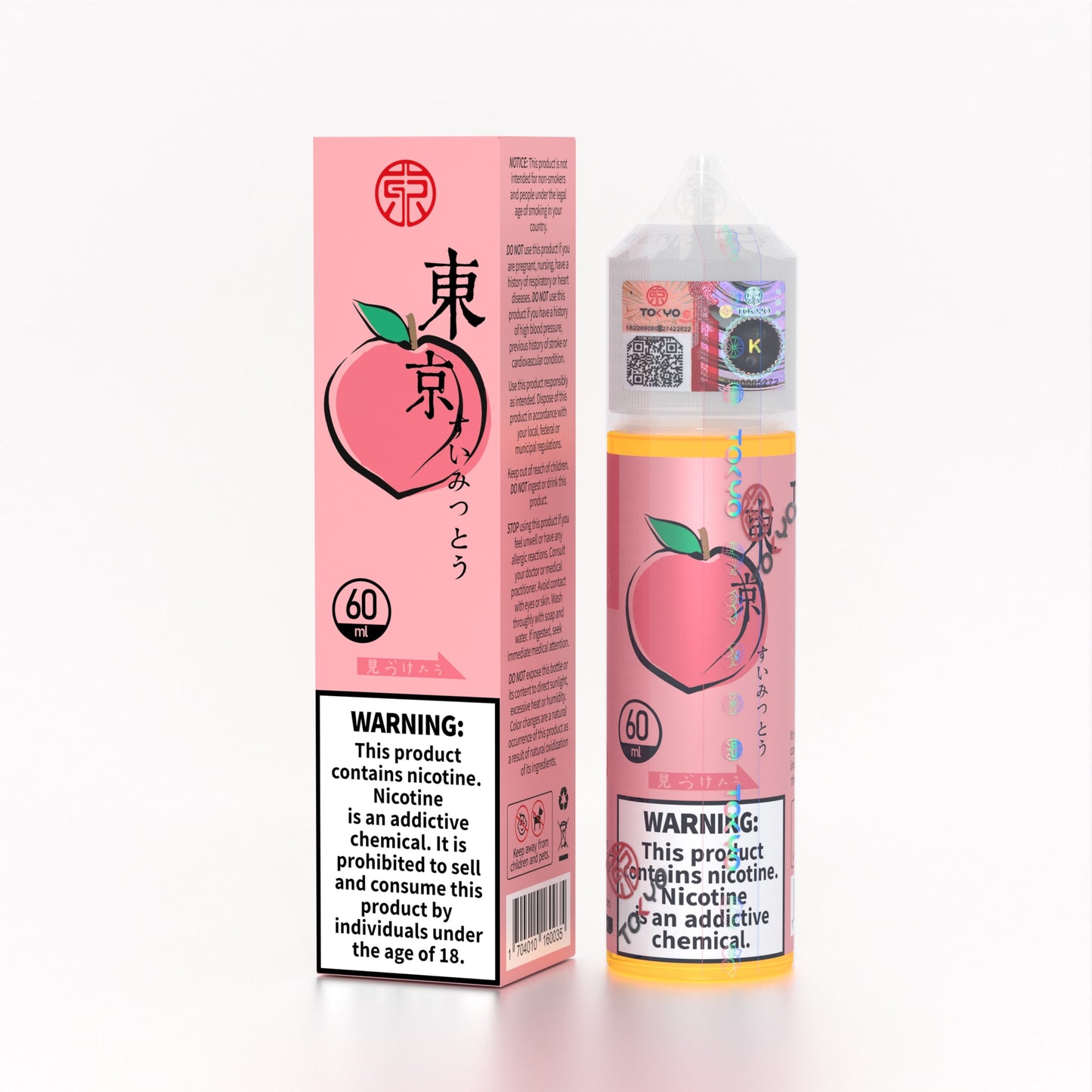 Tokyo Classic Series - Iced Peach 60ml