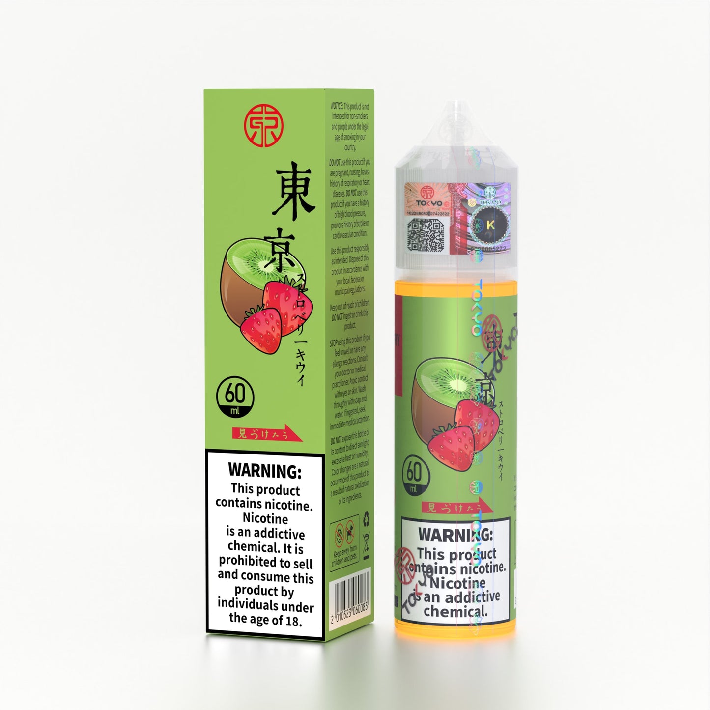Tokyo Classic Series - Iced Strawberry Kiwi 60ml