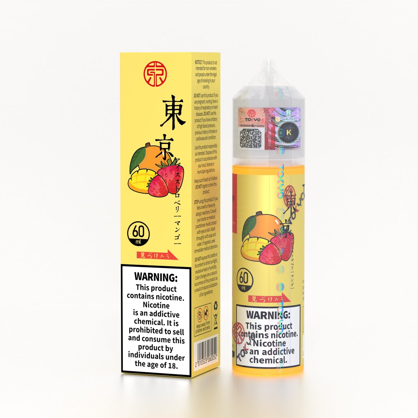 Tokyo Classic Series - Iced Strawberry Mango 60ml
