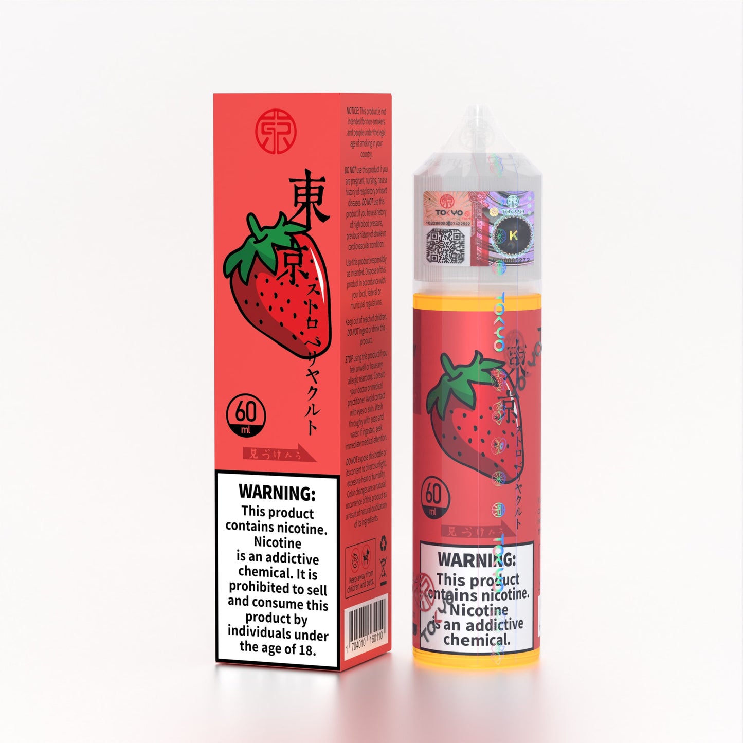 Tokyo Classic Series - Iced Strawberry Yakult 60ml
