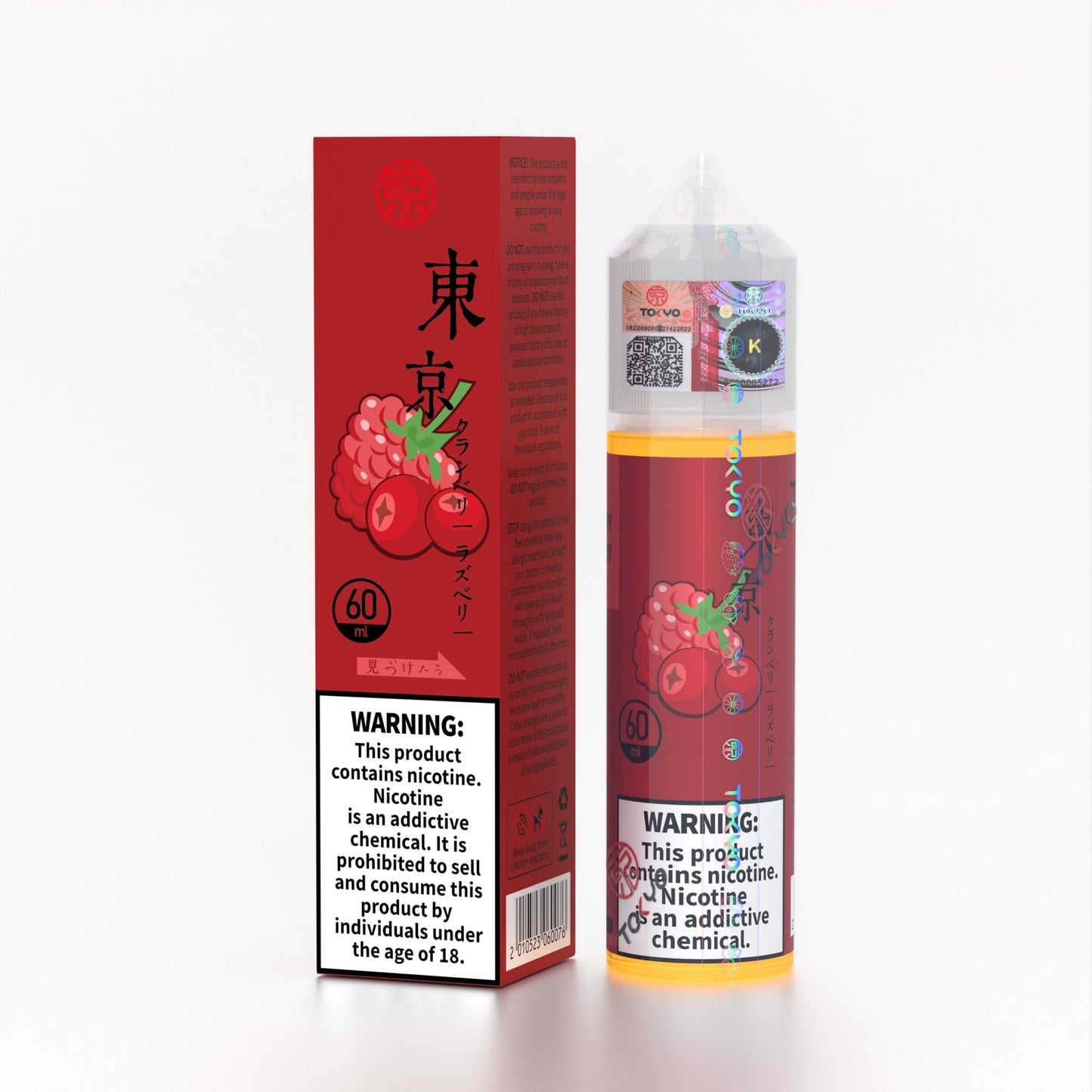 Tokyo Classic Series - Iced Cranberry Raspberry Grape Peach 60ml