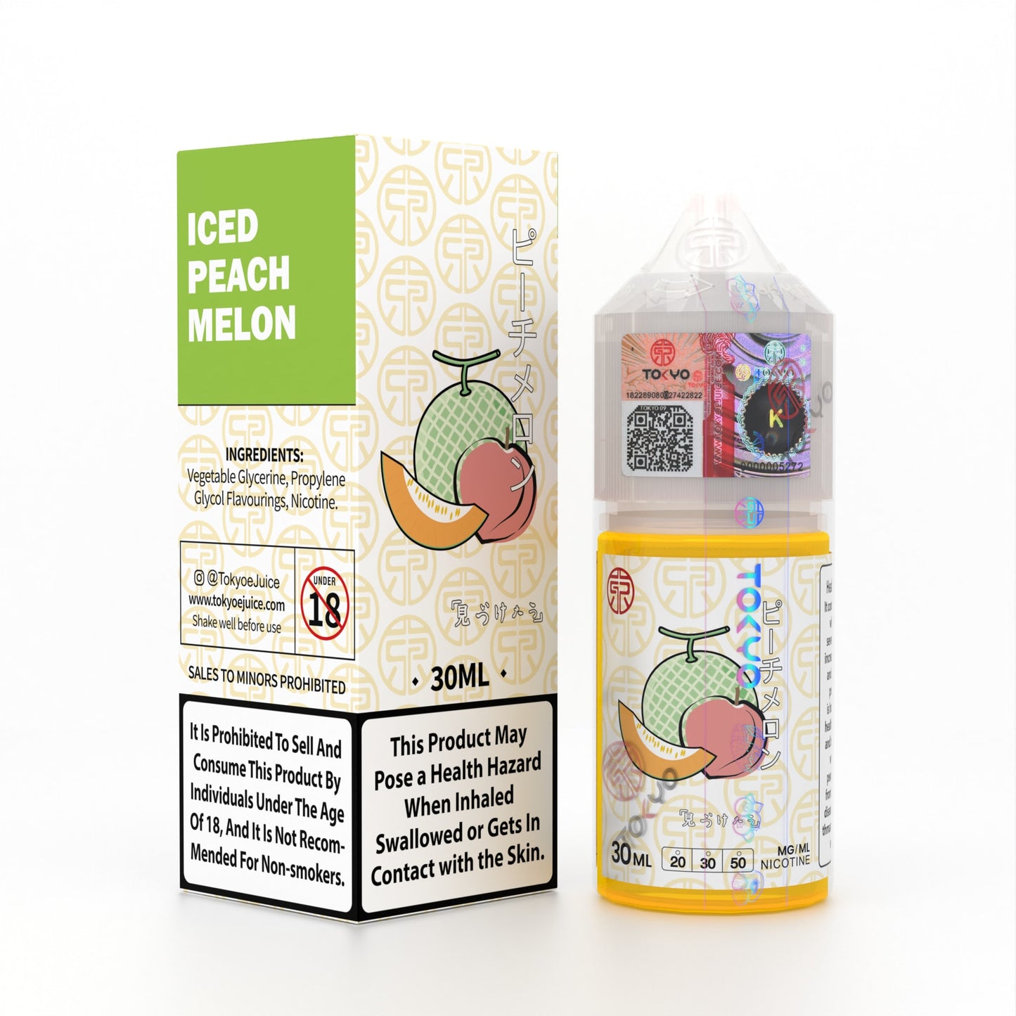 Tokyo Classic Series – Iced Peach Melon 30ml