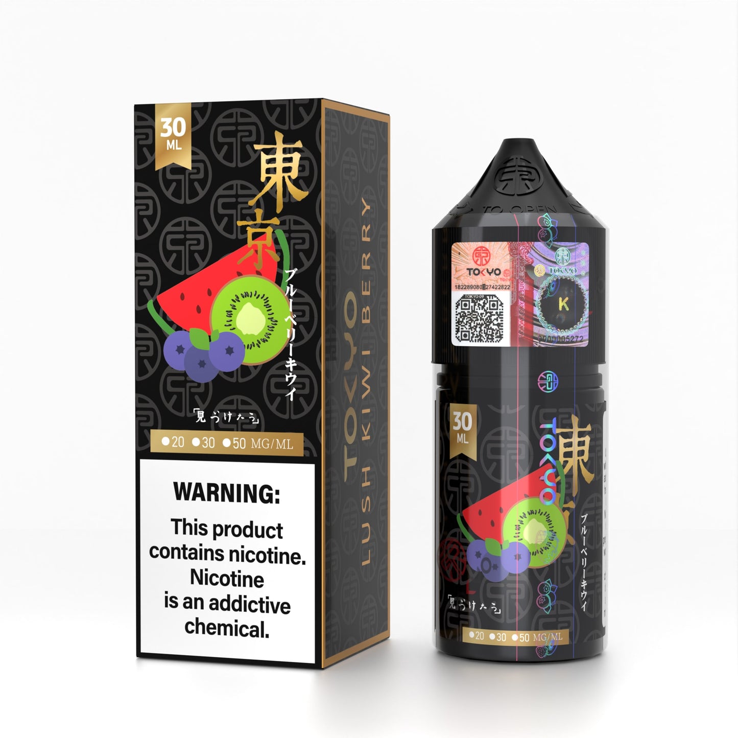 Tokyo Golden Series - Lush Kiwi Berry 30ml