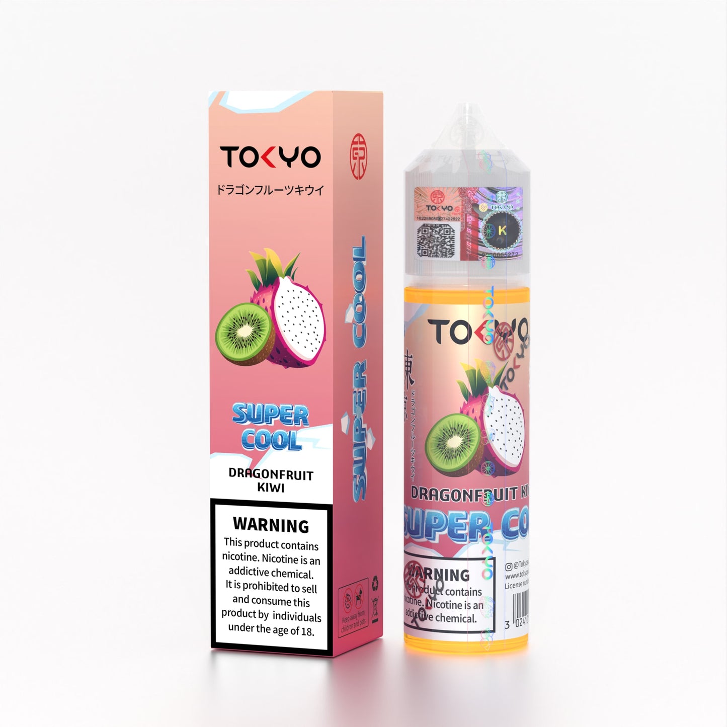Tokyo Super Cool Series - Dragonfruit Kiwi Ice 60ml