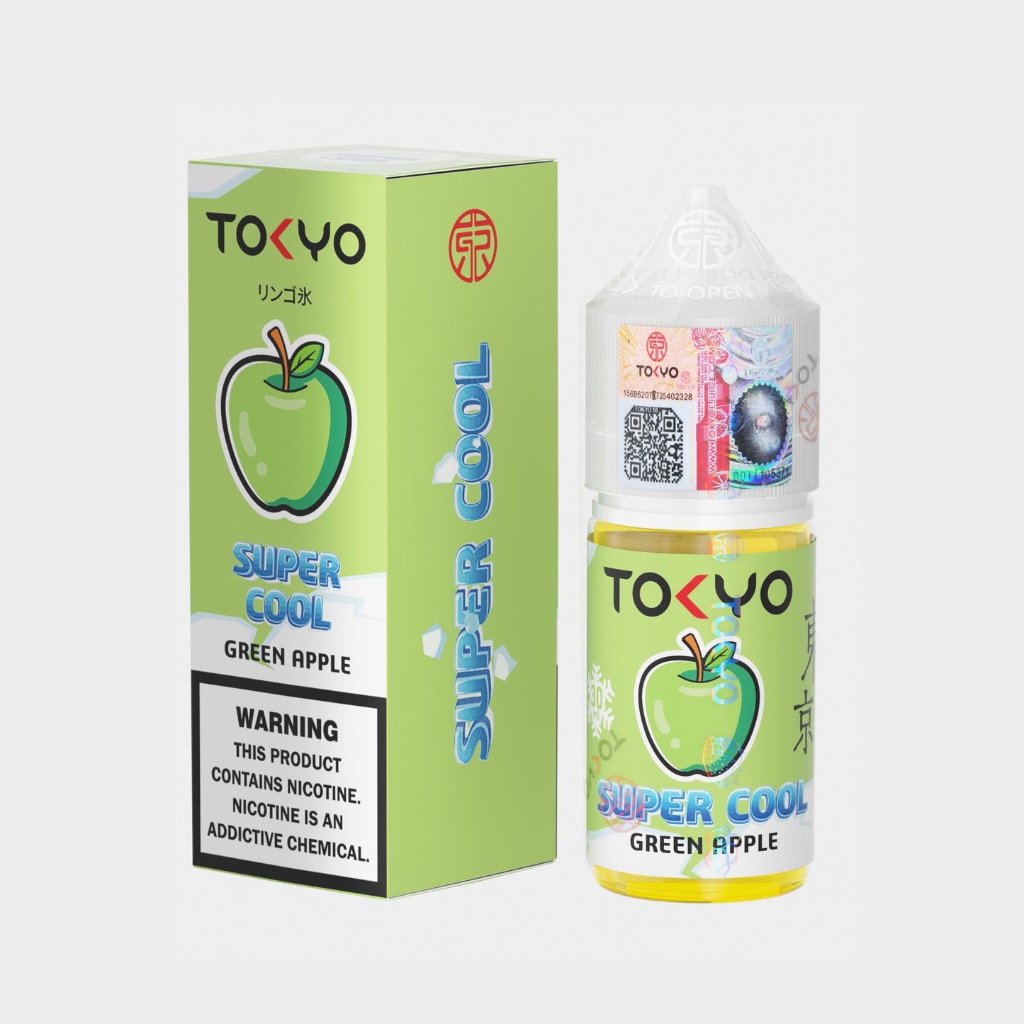 Tokyo Super Cool Series - Green Apple 30ml