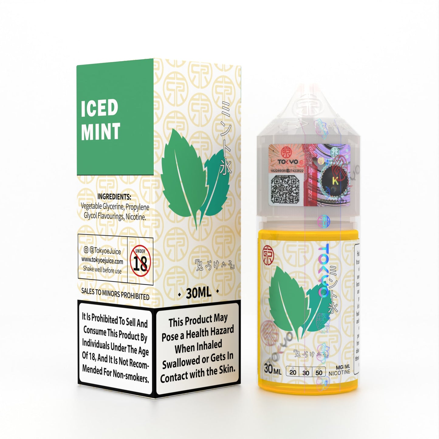 Tokyo Classic Series – Iced Mint 30ml