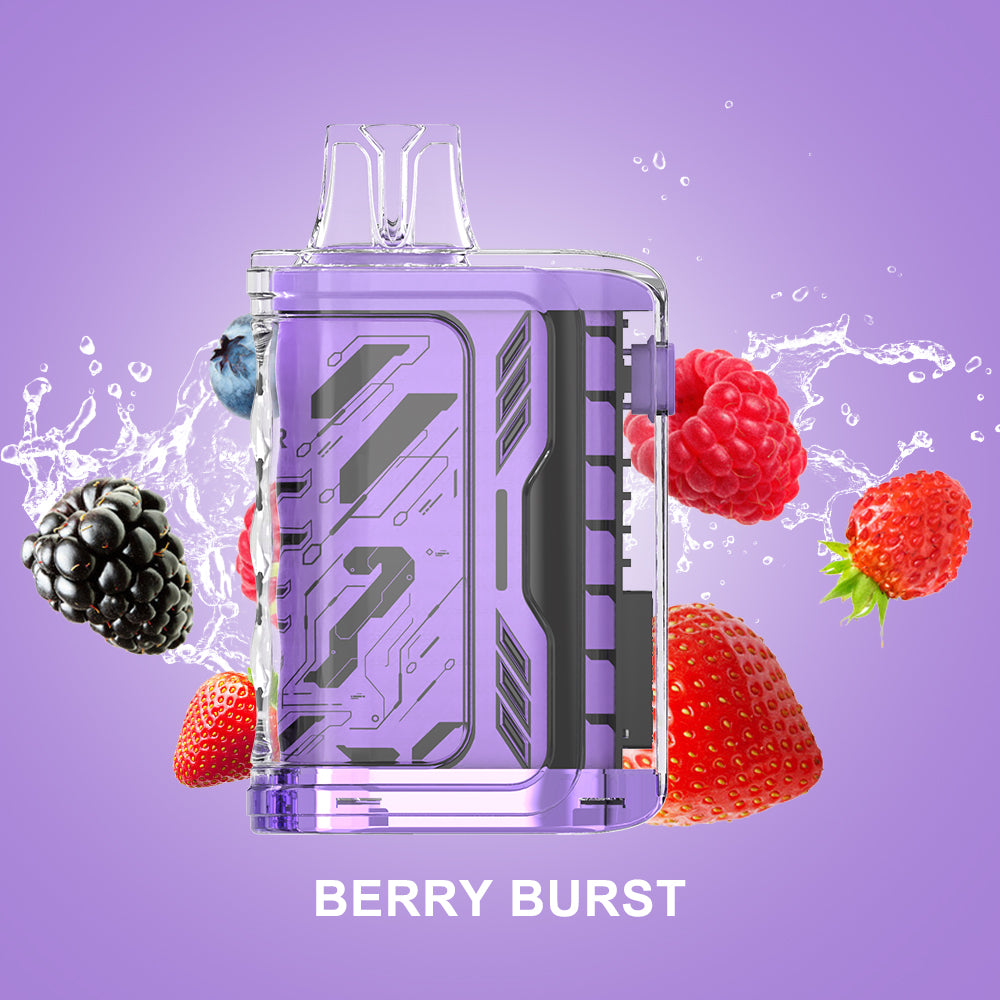 ELM Bar Turbo Hit Disposable - Berry Blast 5% - 10000 Puff