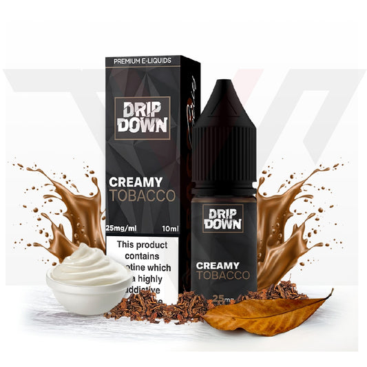 DripDown Salt Creamy Tobacco - 10 ml