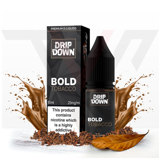 DripDown Salt Bold Tobacco - 10 ml