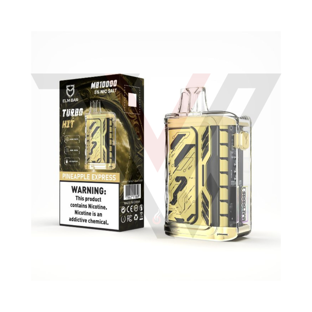 ELM Bar Turbo Hit Disposable - Pineapple Express 5% - 10000 Puff