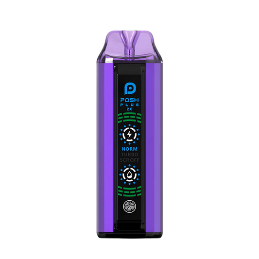 Posh Plus 2.0 Disposable Vape 20000 Puffs – Frostbite Grape 50mg