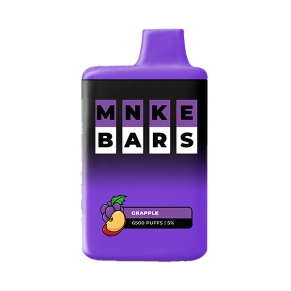 MNKE BARS Disposable - 6500 Puff - Grapple 2%