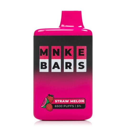 MNKE BARS Disposable - 6500 Puff - Straw Melon 2%