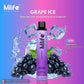 M-Life Disposable 6000 Puffs - Grape Ice 50mg