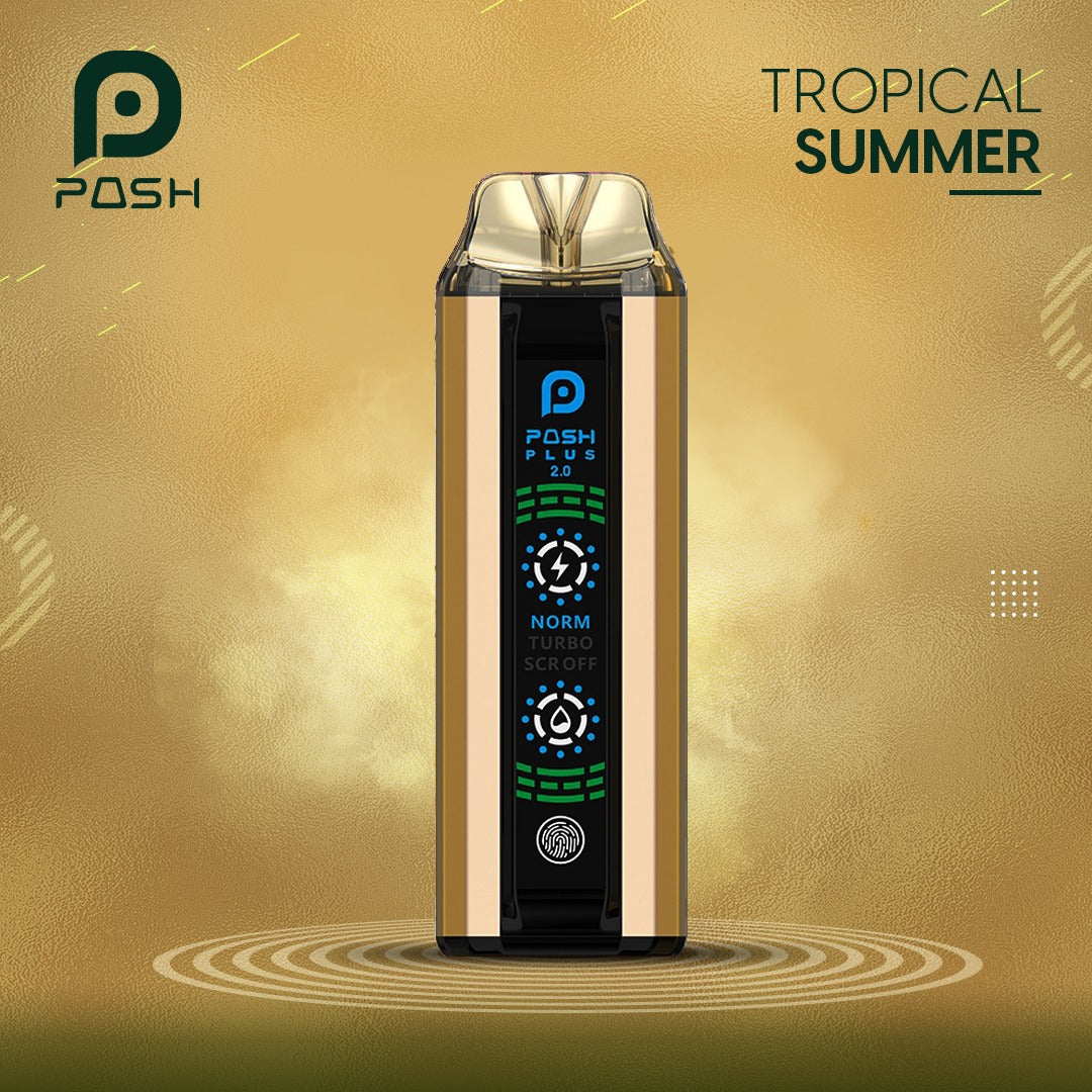 Posh Plus 2.0 Disposable Vape 20000 Puffs – Topical Summer Ice 50mg