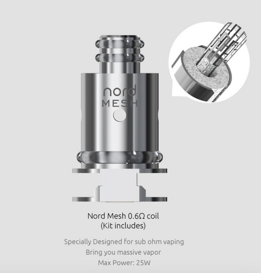 Smok Nord Mesh Coils