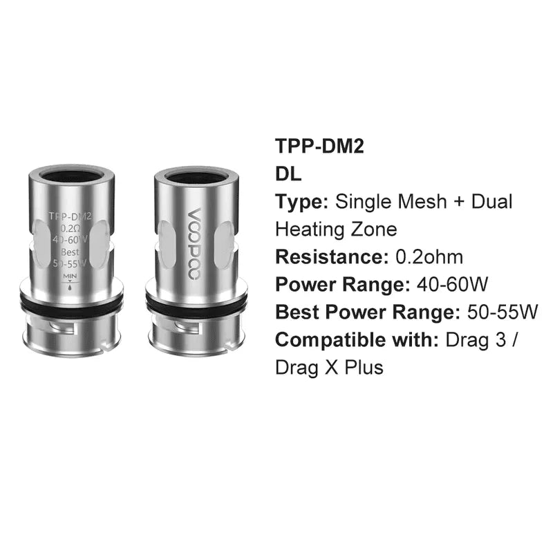 TPP DM2 Coils