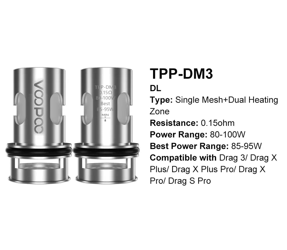 TPP DM3 Coils