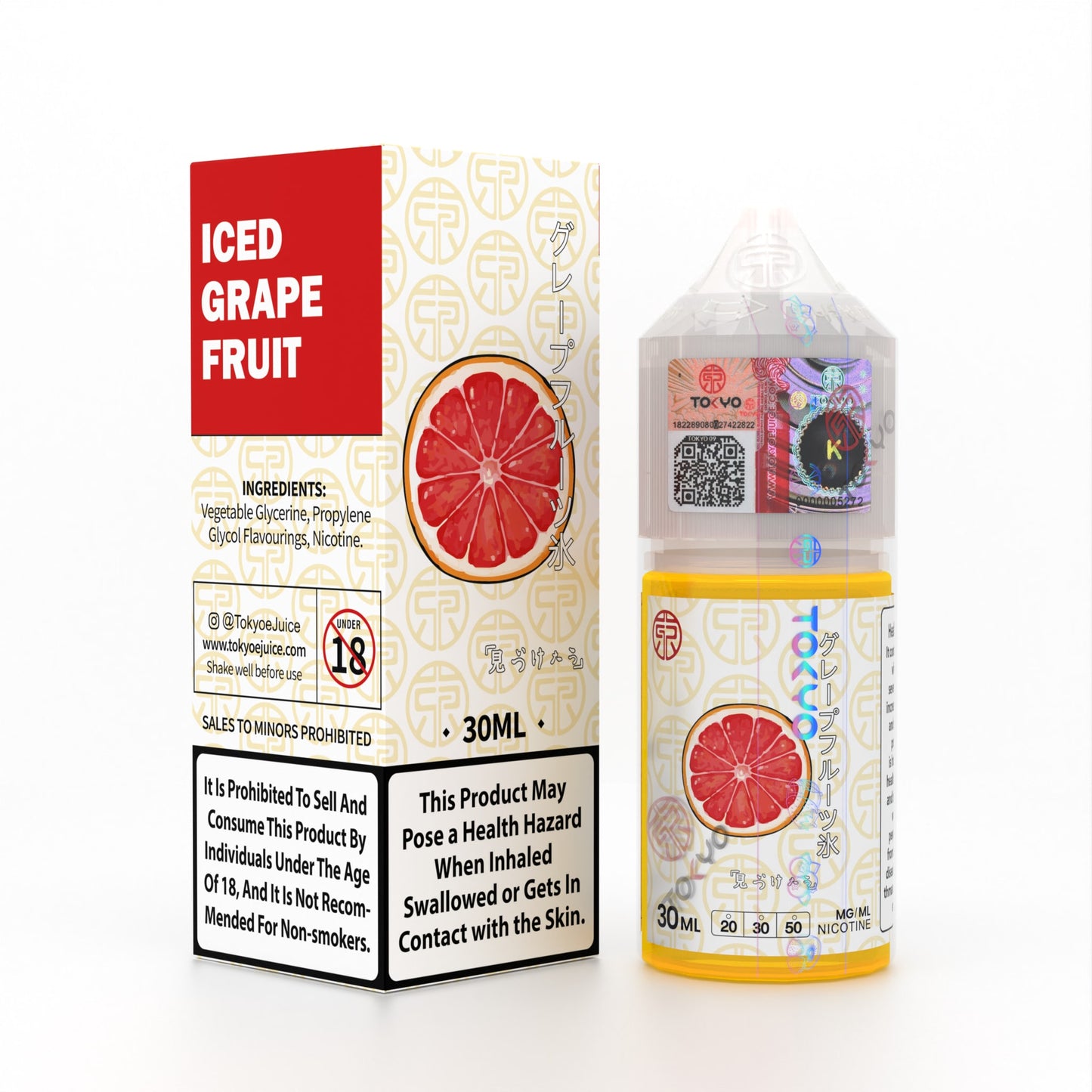 Tokyo Classic Series – Iced Grapefruit 30ml
