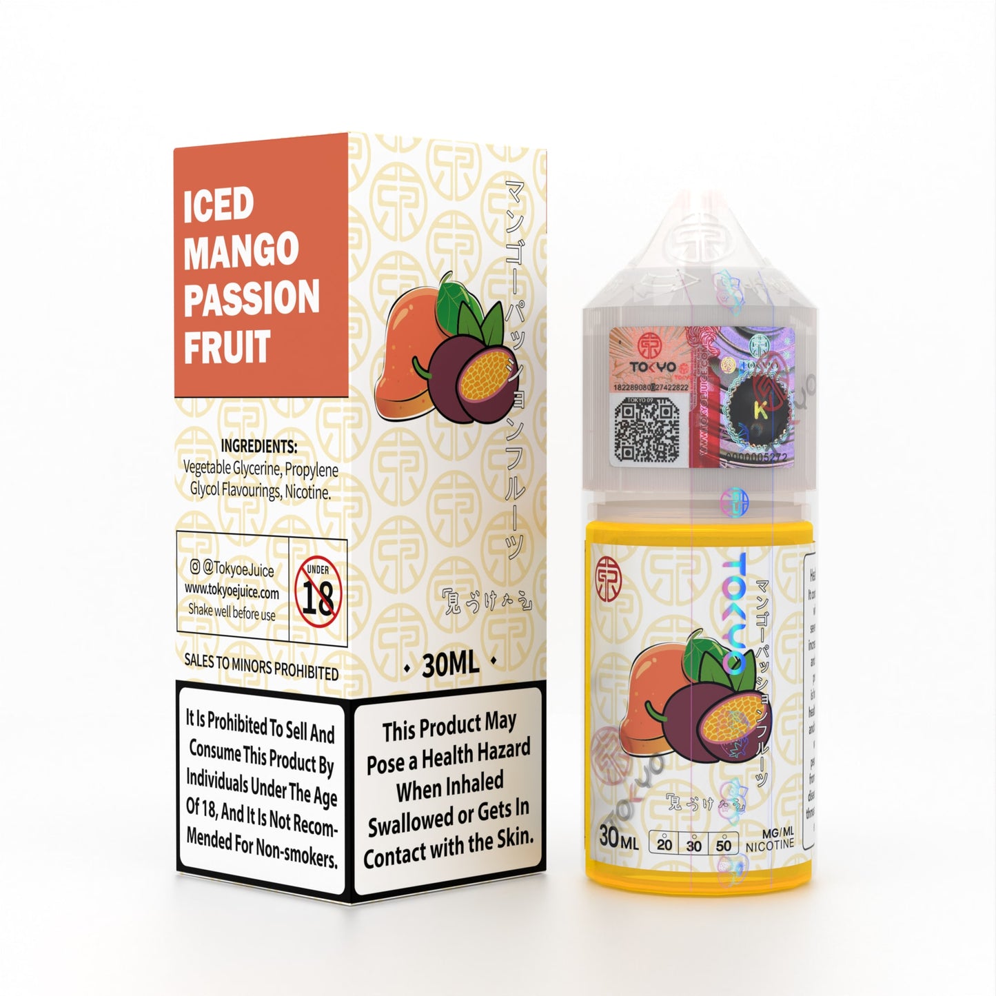 Tokyo Classic Series – Iced Mango Passion Fruit 30ml