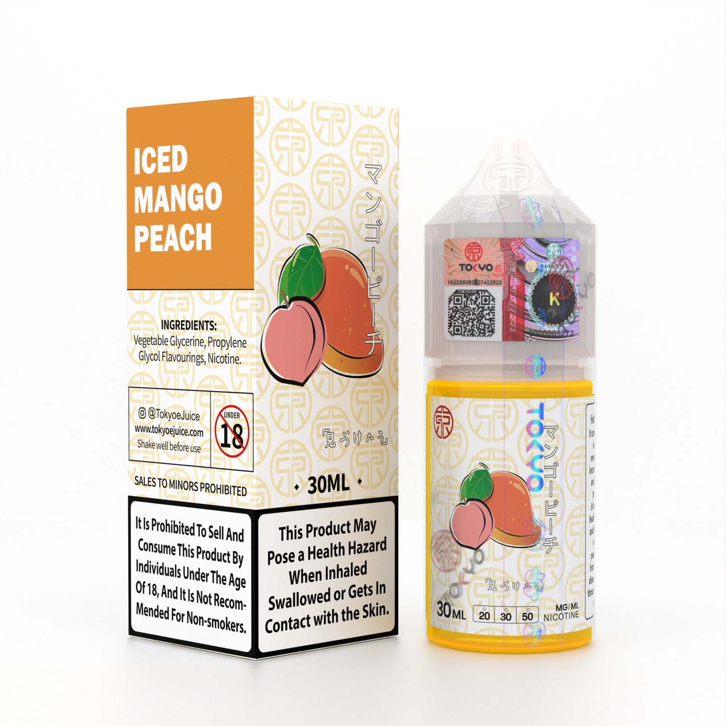 Tokyo Classic Series – Iced Mango Peach 30ml