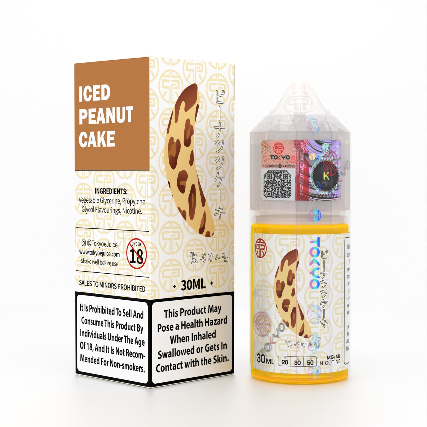 Tokyo Classic Series – Iced Peanut Cake 30ml