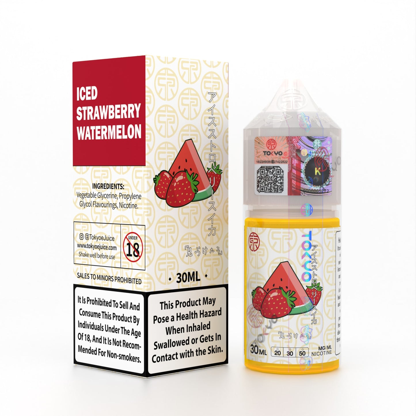 Tokyo Classic Series – Iced Strawberry Watermelon 30ml