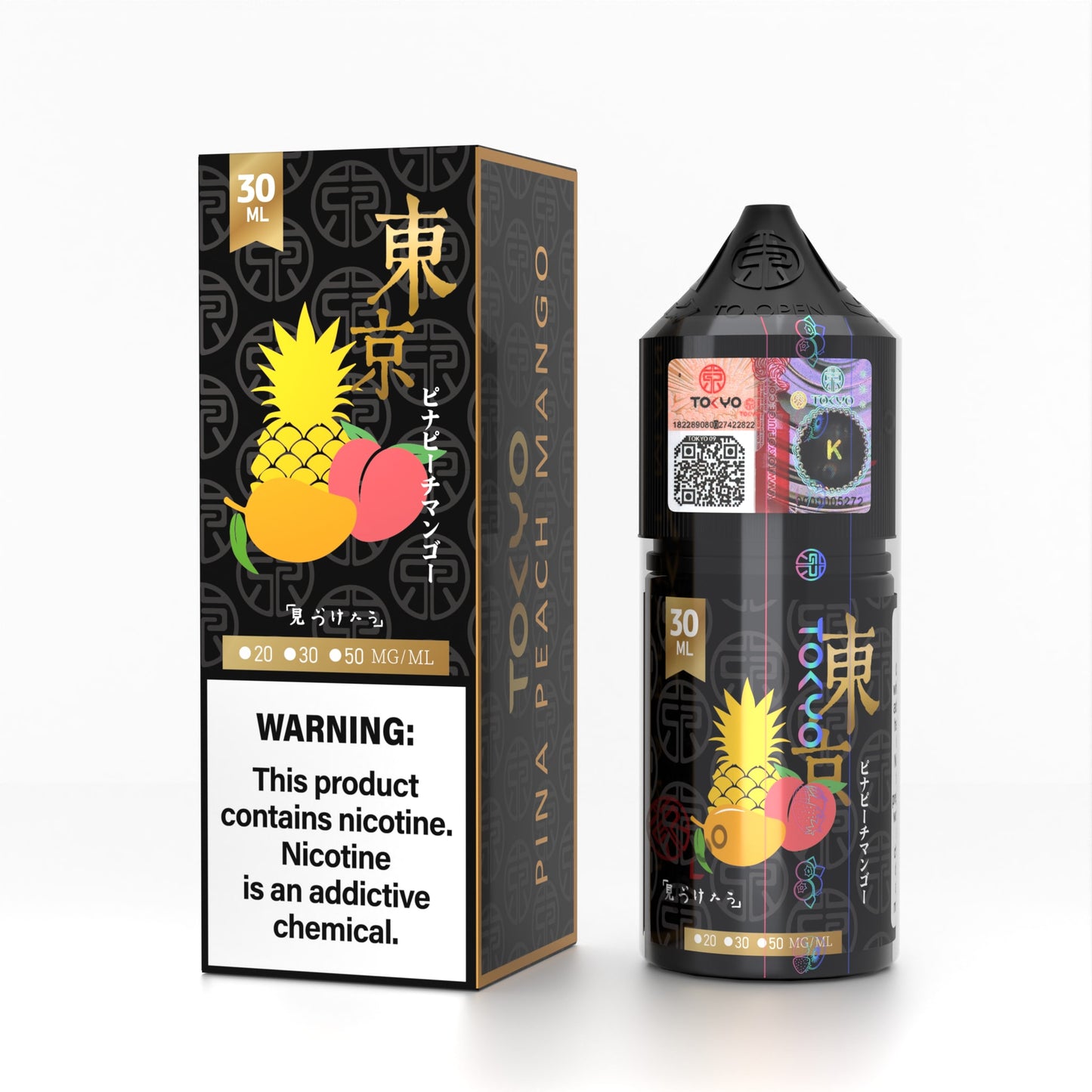 Tokyo Golden Series - Pina Peach Mango 30ml