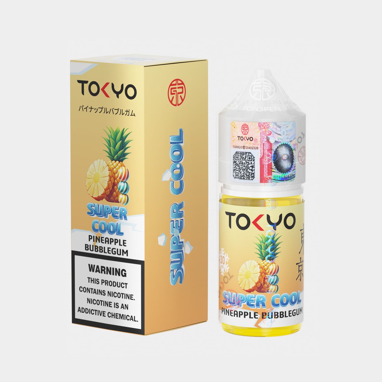 Tokyo Super Cool Series - Pineapple Bubblegum 30ml