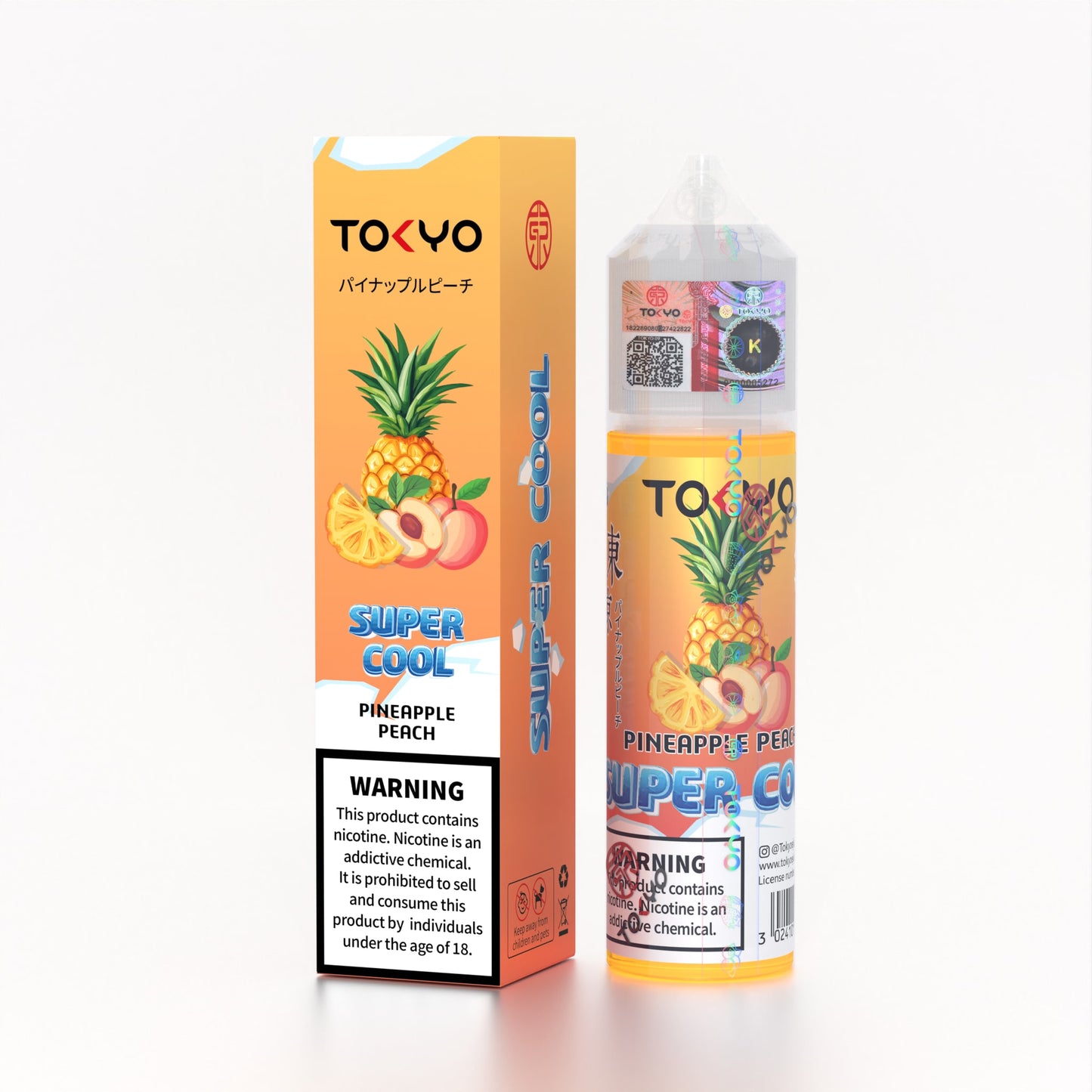 Tokyo Super Cool Series - Pineapple Peach 60ml