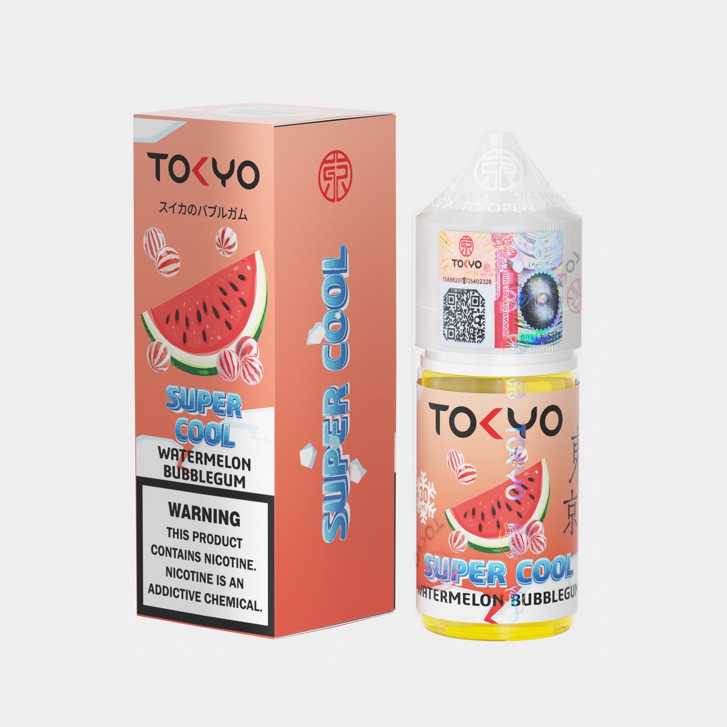 Tokyo Super Cool Series - Watermelon Bubblegum 30ml