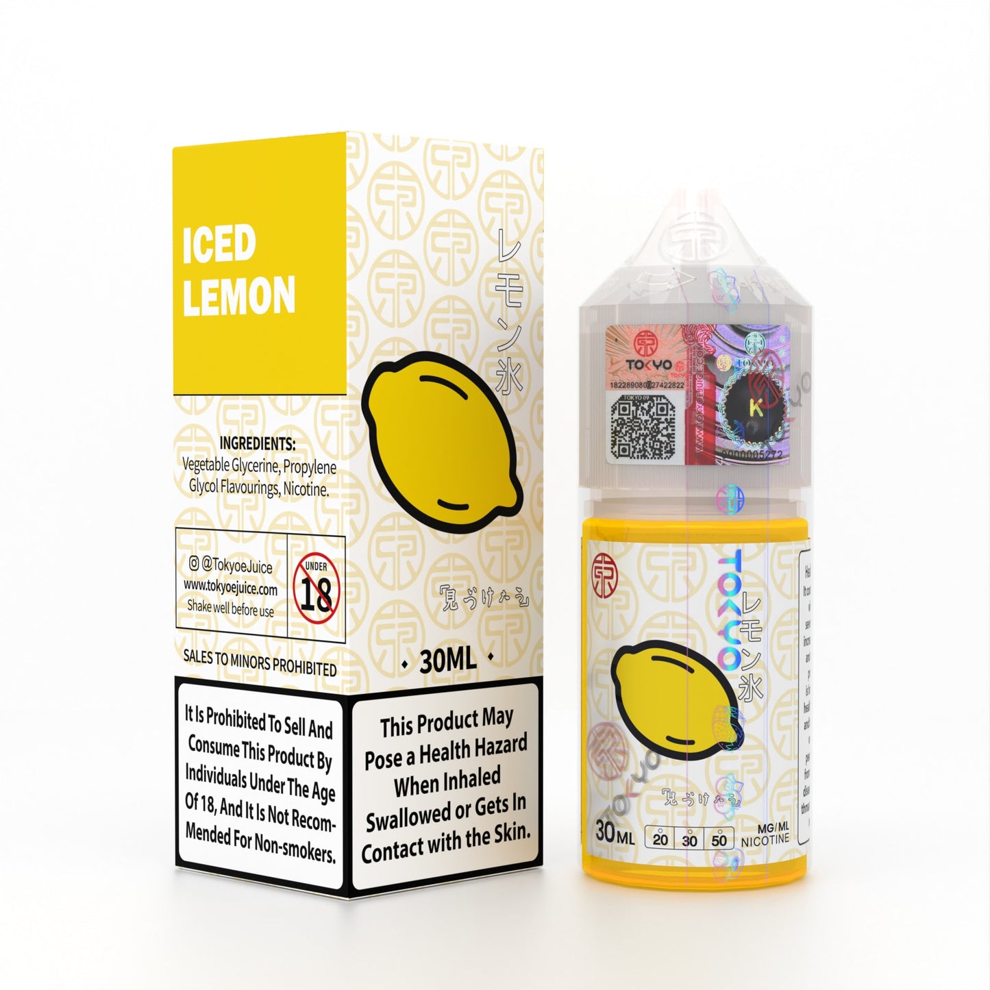 Tokyo Classic Series – Iced Lemon 30ml
