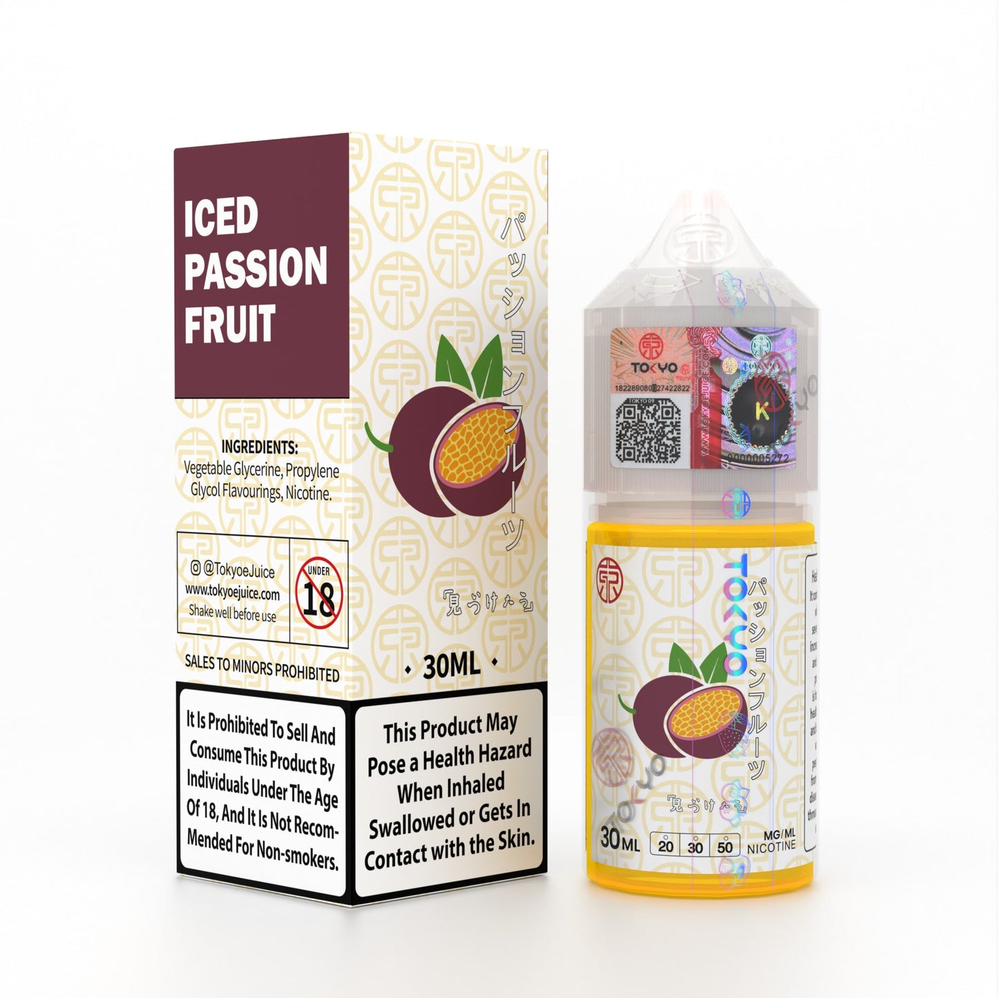 Tokyo Classic Series – Iced Passion Fruit 30ml
