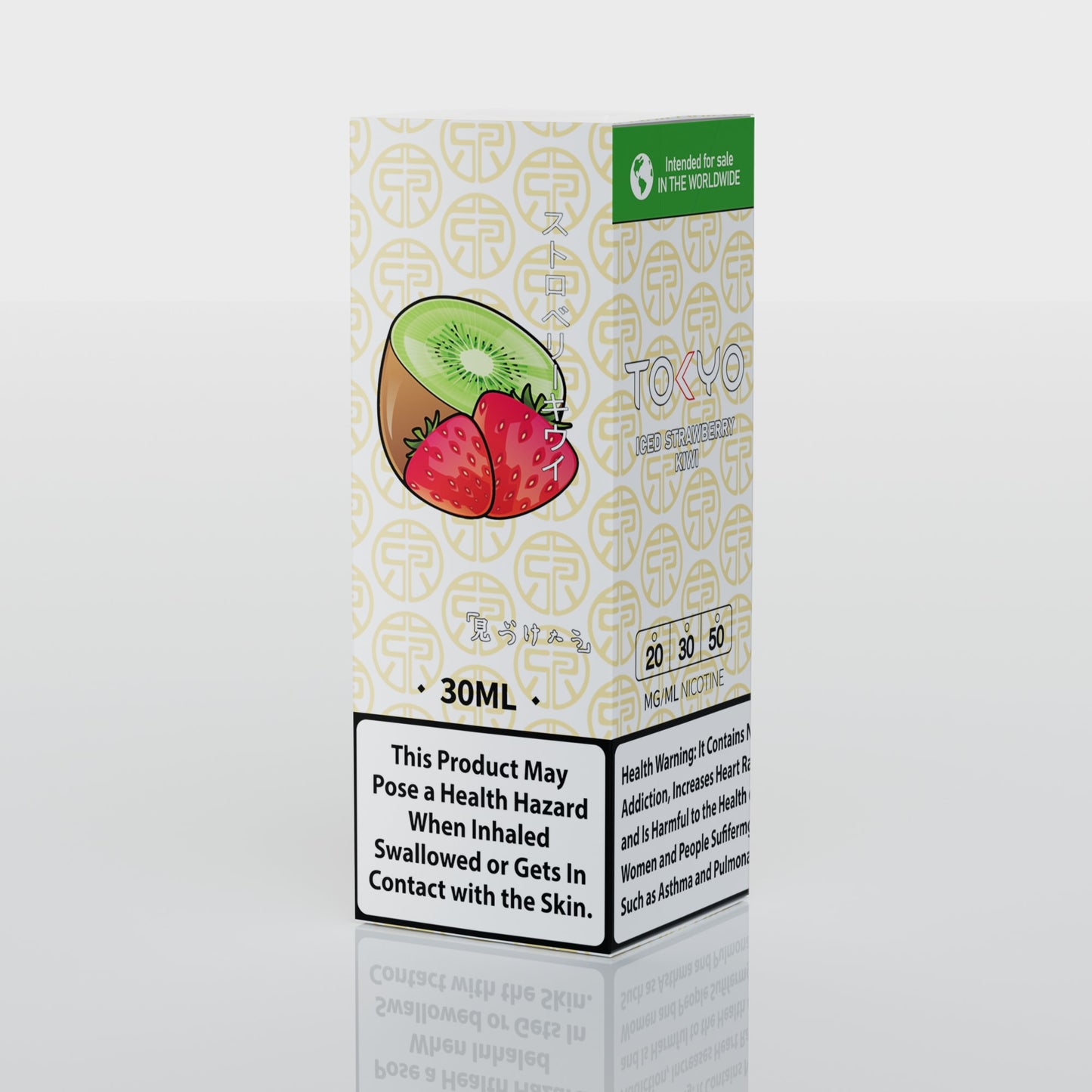 Tokyo Classic Series – Iced Strawberry Kiwi 30ml