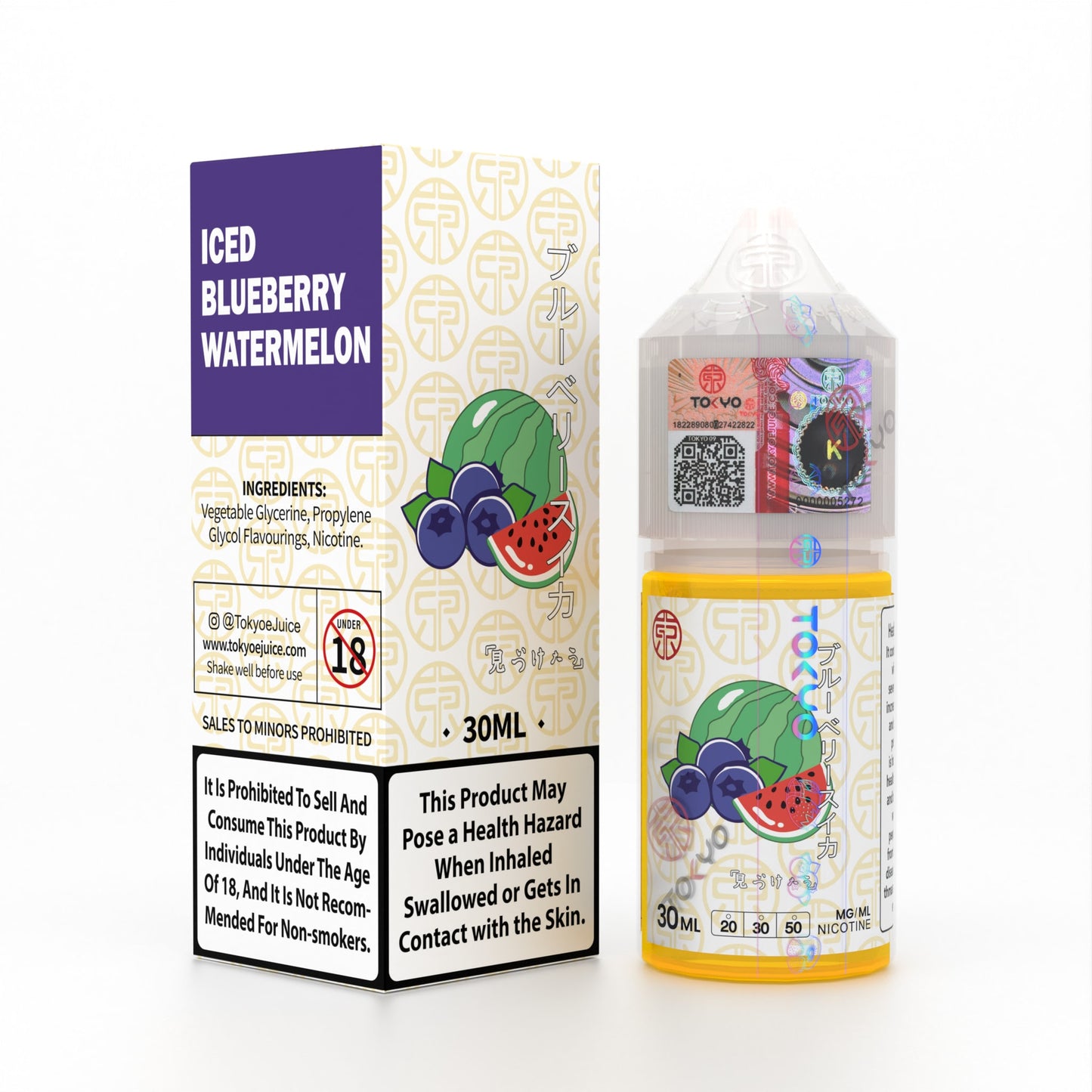 Tokyo Classic Series – Iced Blueberry Watermelon 30ml