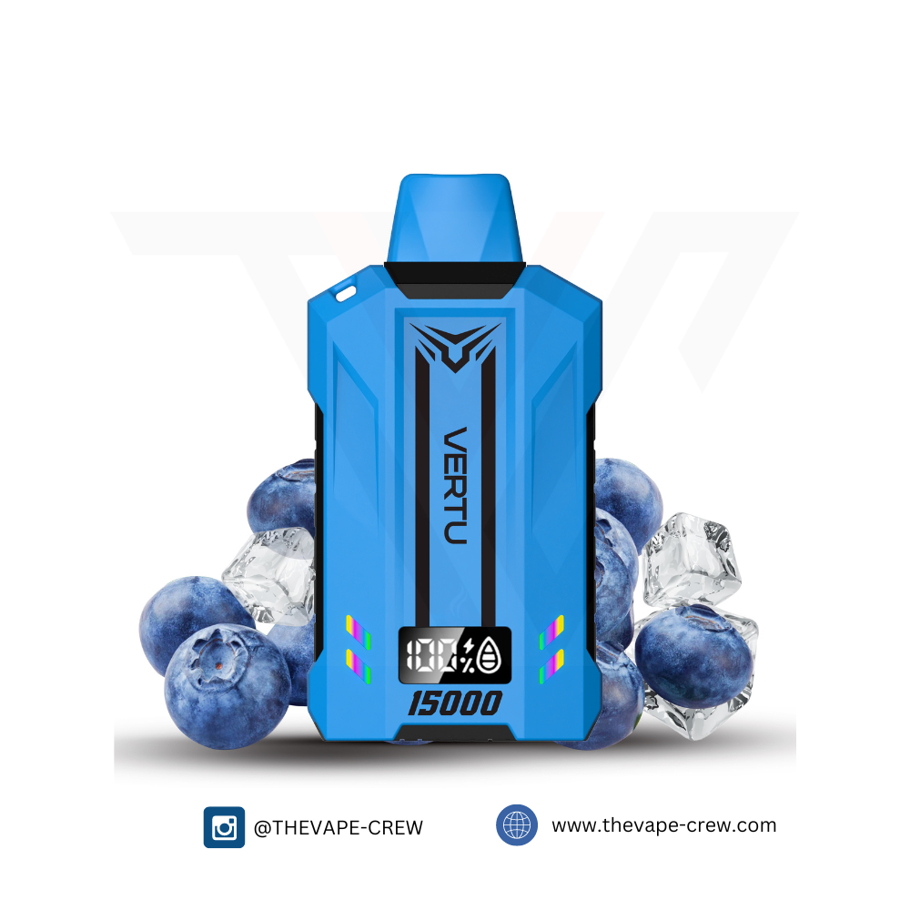 Vertu Disposable - Blue B Ice 5% - 15000 Puffs