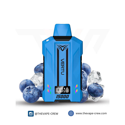 Vertu Disposable - Blue B Ice 5% - 15000 Puffs