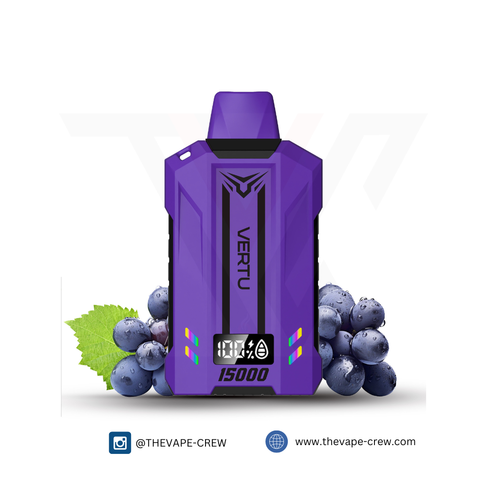 Vertu Disposable - Frosty Grape 5% - 15000 Puffs