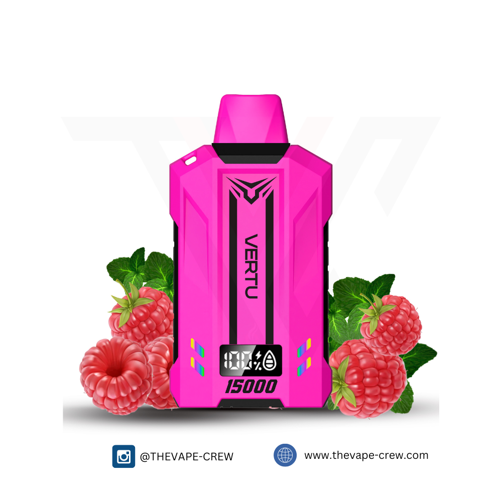 Vertu Disposable - Raspberry Mint 5% - 15000 Puffs