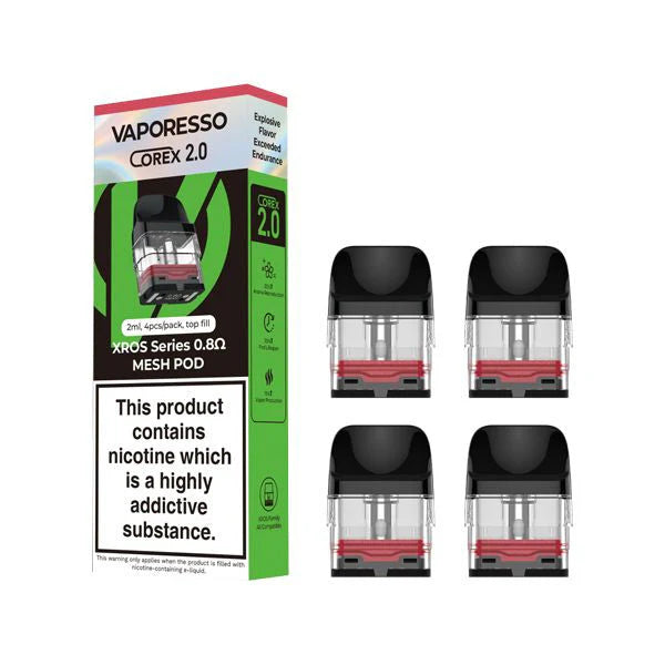 Xros Series Replacement Pods Corex 2.0 (3ml)