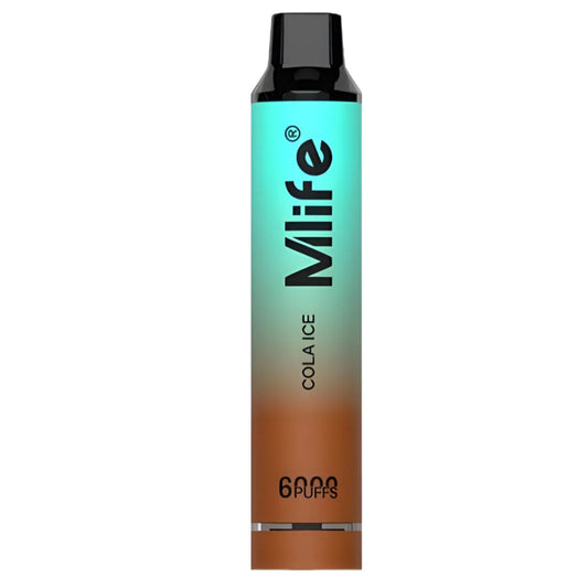 M-Life Disposable 6000 Puffs - Cola Ice 50mg