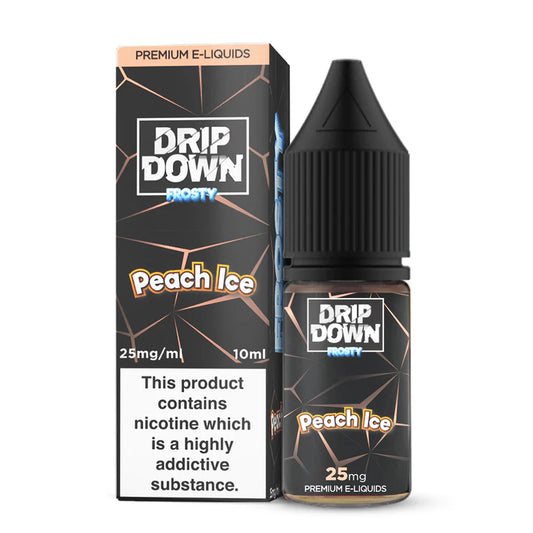 DripDown Salt Peach Ice - 10 ml