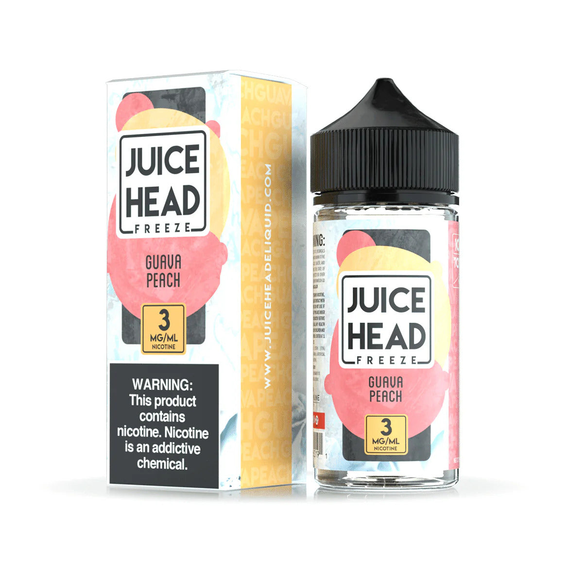JuiceHead Guava Peach Extra Freeze